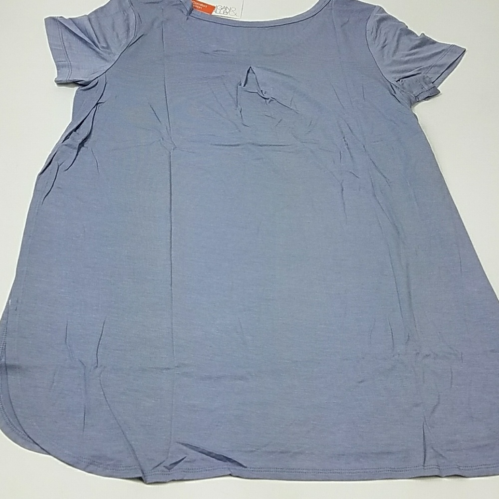 Gilligan & Omalley women's S Blue T Shirt Q4 - Picture 6 of 6